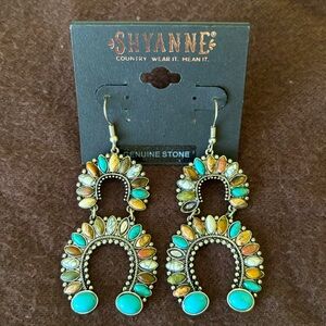 Shyanne Multi Colored Stone Earrings